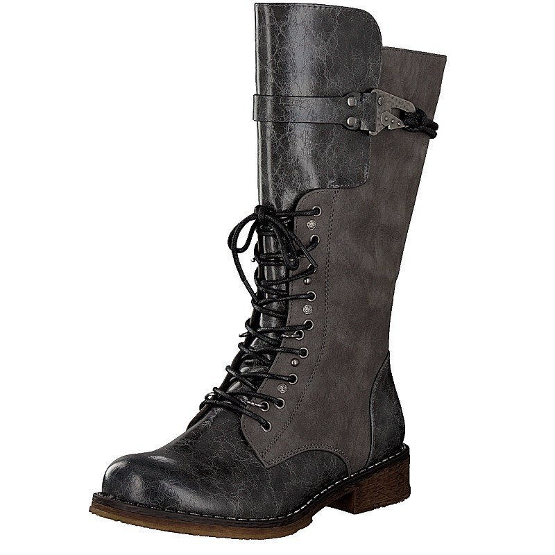 Botas Rieker 94463-45 Para Mulher - Cinzentas